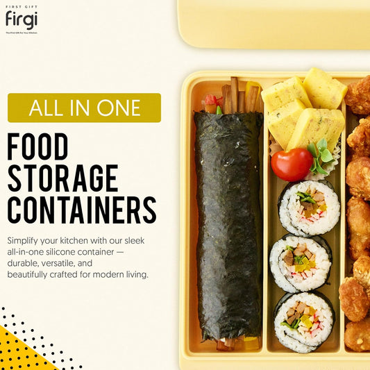 Silicone Baby Food Storage Container with Lid - 26.4oz Freezer Safe Stackable Meal Prep Containers for Baby Puree, Homemade Food & Snacks - BPA Free, Microwave & Dishwasher Safe