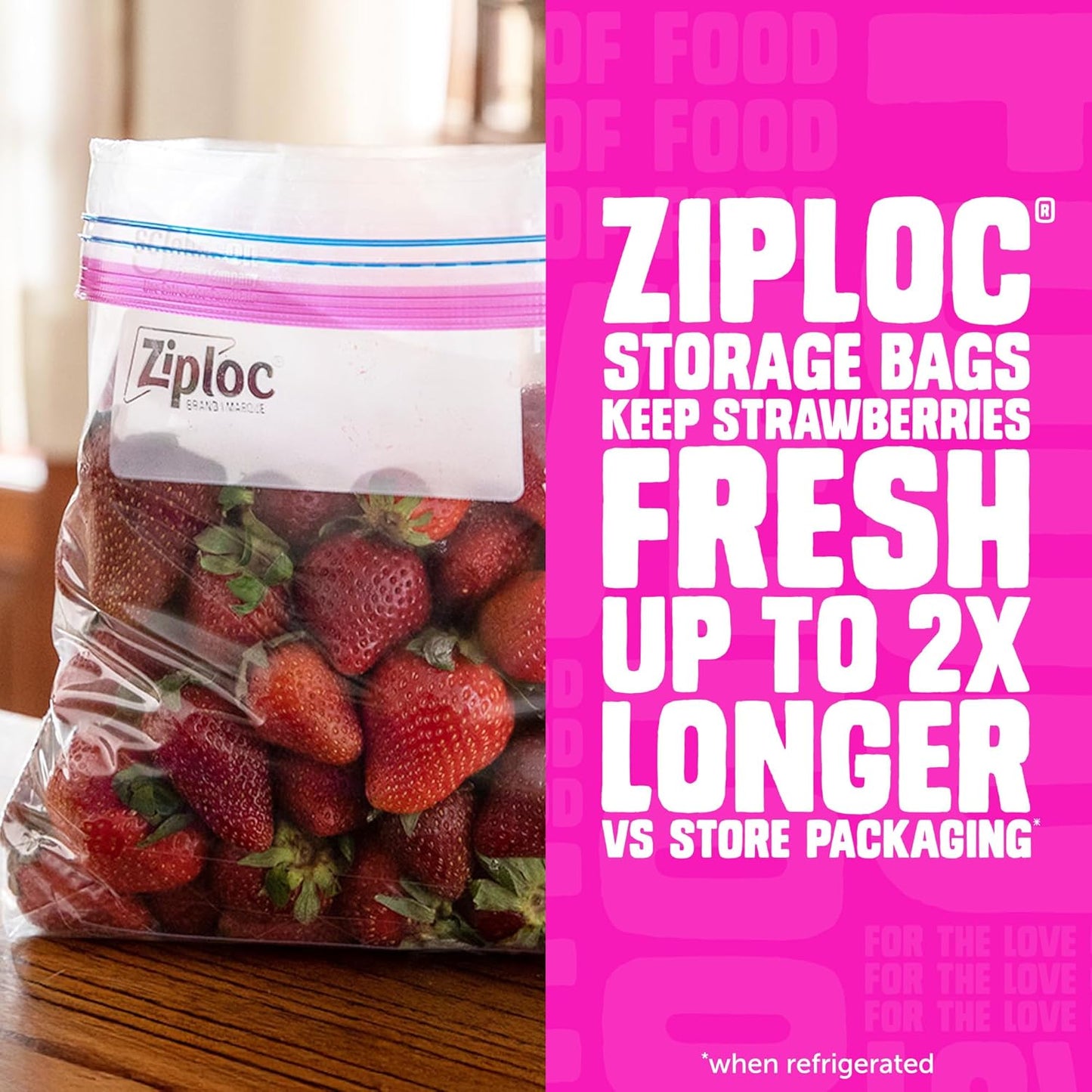 Ziploc Brand 190 Count Storage Bags Variety Pack, 42ct Storage Gallon and 48ct Storage Quart with Stay Open Design, 50ct Sandwich and 50ct Snack with Grip N Seal Technology (Packaging May Vary)