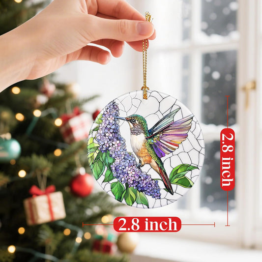 Hummingbird Christmas Ornaments: Christmas Tree Ornaments, Holiday Decor for Hummingbird Lovers, Stocking Stuffers, Gift Ideas, Xmas Gifts & Gifts for Women, Mom, and Grandma