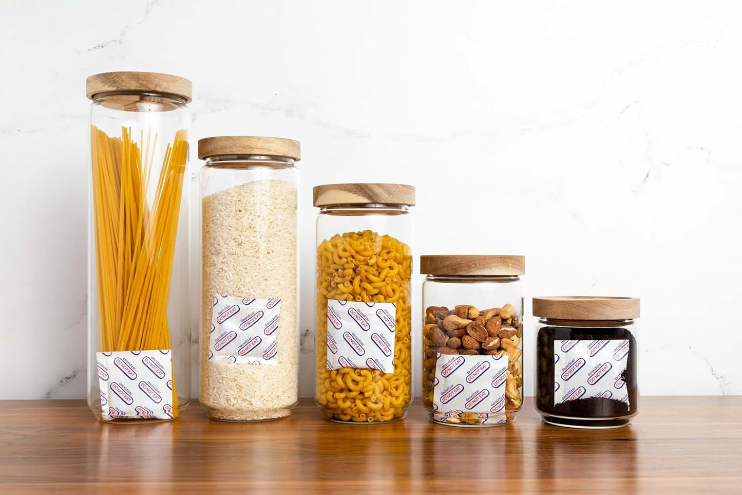 110 Packs 100cc Food Grade Oxygen Absorbers (11x packs of 10), Oxygen Absorbers for Food Storage, Long Term Food Freshness Works in Mylar Bags Mason Jars and Vaccum Bags