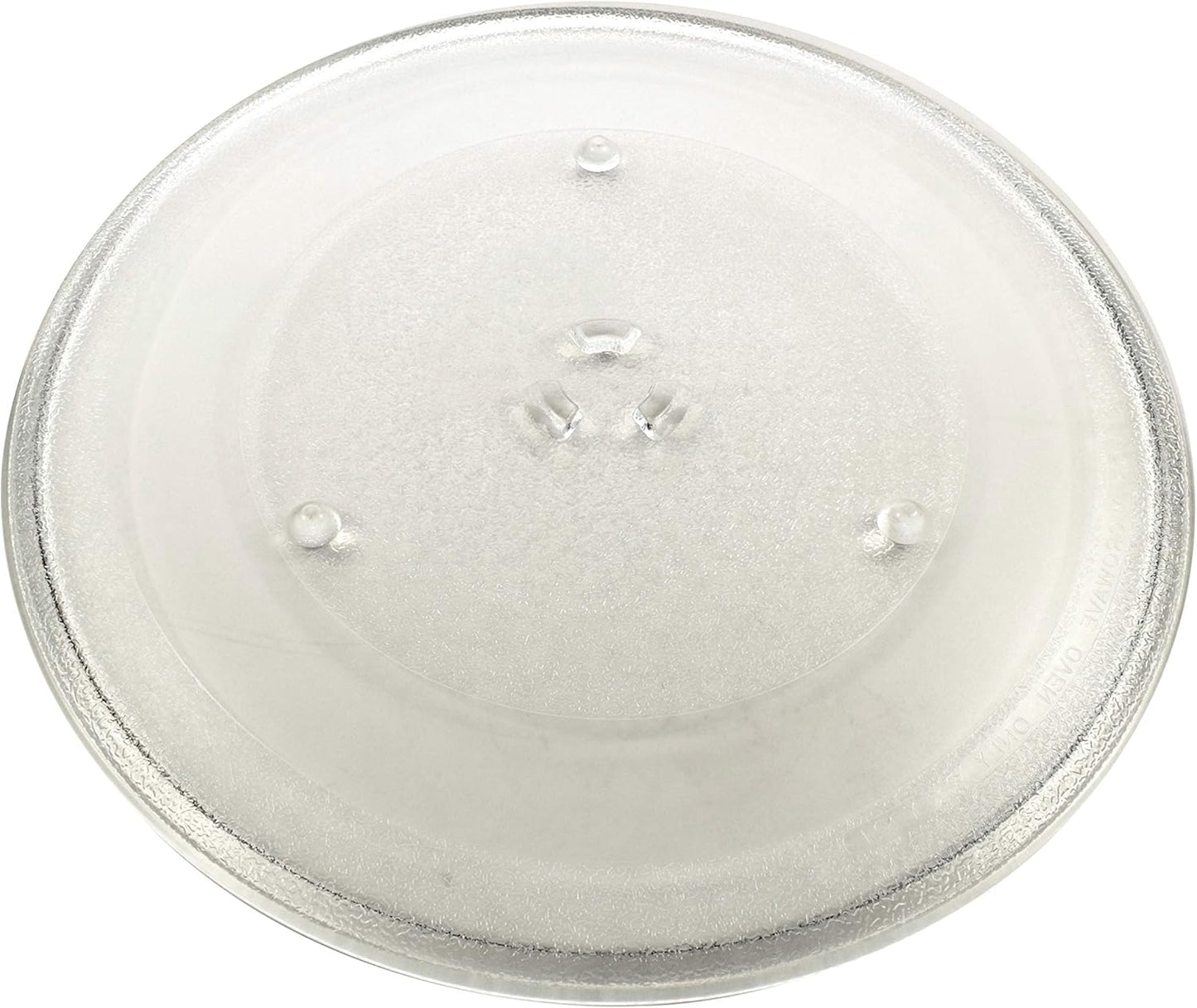 HQRP 13 1/2" Glass Turntable Tray fits Frigidaire 5304464116 5304509621 FFMV162LSA CFMV152CLBA CFMV157GBA CFMV162LBA FFMV1745TBA PLMV168CC1 Microwave Oven Cooking Plate 13-1/2-inch 345mm