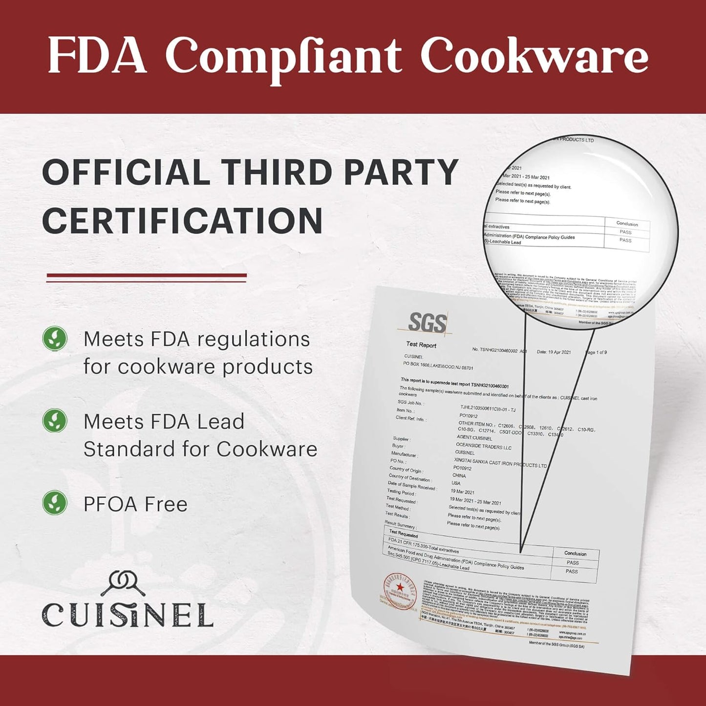 Cuisinel Cast Iron Griddle/Grill + Scraper/Cleaner - Reversible Pre-Seasoned 20" X 10"-inch Dual Handle Flat Skillet and Griller Pan + Cleaning Accessories - Use Indoor/Outdoor Stove Top Burner, Gas