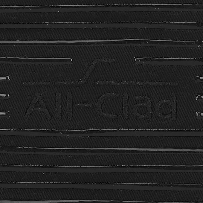 All-Clad Premium Pot Holder & Hot Pad: Heat Resistant to 500 Degrees - 100% Cotton, 10"x6.25" Hot Pad for Kitchen and Barbeque, 4-Pack, Black