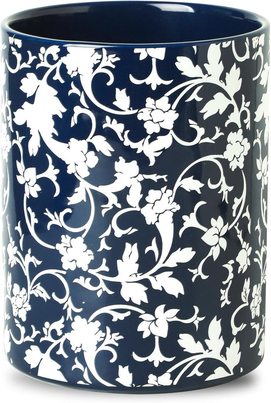 kitchen tool holder,kitchen spatula holder-extra large utensil holder,utensil holder ceramic apartment essentials（7.2in×6.2in）