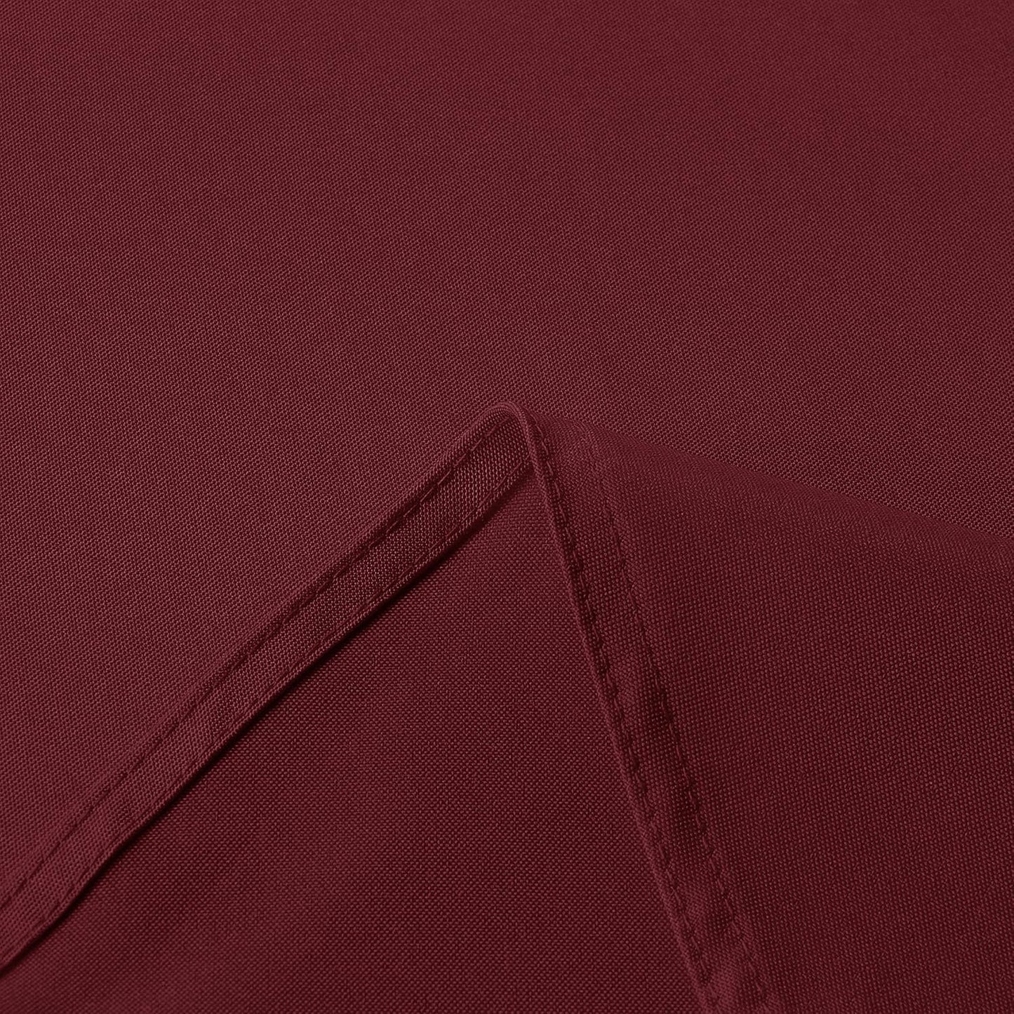 sancua Rectangle Tablecloth - 60 x 120 Inch - Stain and Wrinkle Resistant Washable Polyester Table Cloth, Decorative Fabric Table Cover for Dining Tables, Buffet Parties and Camping, Burgundy