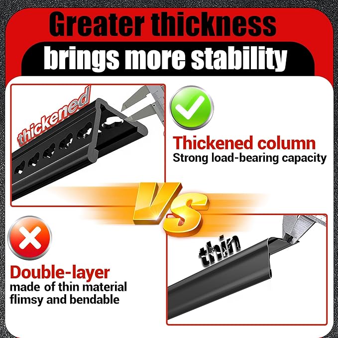 2050LBS Storage Shelves Heavy Duty 5 Tier Garage Storage Shelving, Adjustable Metal Shelving Unit Utility Rack Shelf for Warehouse, Pantry, Closet, Kitchen 72" H x 35.56" W x 16" D, Black