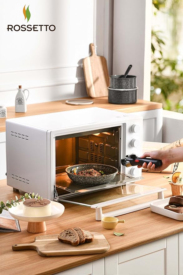 ROSSETTO 16pcs Aluminium Nonstick Pots and Pans Set from France with detachable Handle, Stackable, Ceramic RV Kitchen Cookware Sets Removable Handle, PFOA and PTFE Free, Oven Safe, Induction