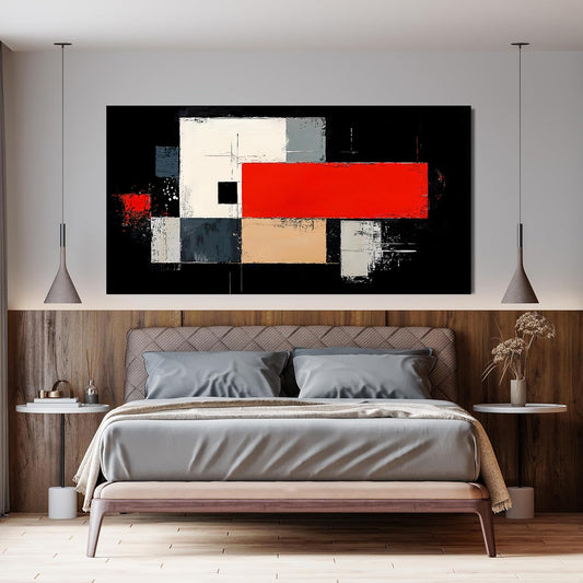 Abstract Wall Art Decor Large Modern Wall Art Decor Oversized Wall Art Pictures for Living Room Abstract Canvas Art Wall Decor Black and White Wall Art Prints Artwork for Walls Home Office Decor 29" X 58"