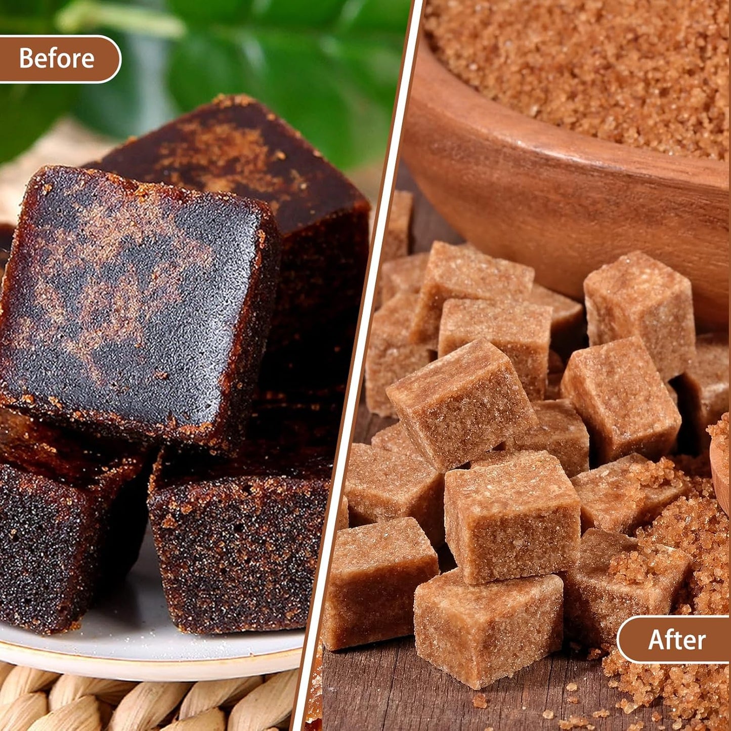 Airtight Brown Sugar Keeper Containers 2.1Qt/2000ml，As Plastic Clear Food Storage Jars with Terra Cotta Brown Sugar Savers and Spoon Moisture-Proof Kitchen for Storing Food/Spices/Candies/Coffee Bean