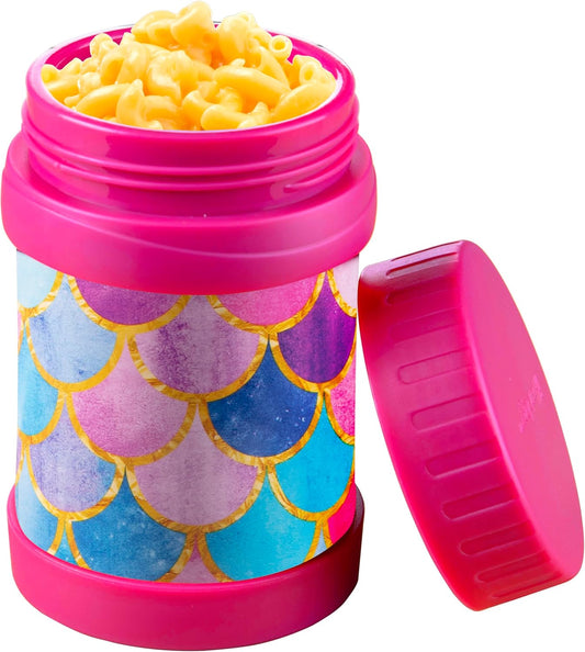 Bentology Insulated 13oz Food Jar for Kids- Hot or Cold Food, Soups, Liquids, Noodles - Wide Mouth Stainless Steel Container & BPA Free, Large Leak Proof thermos for Back to School Lunch Boxes, Bags