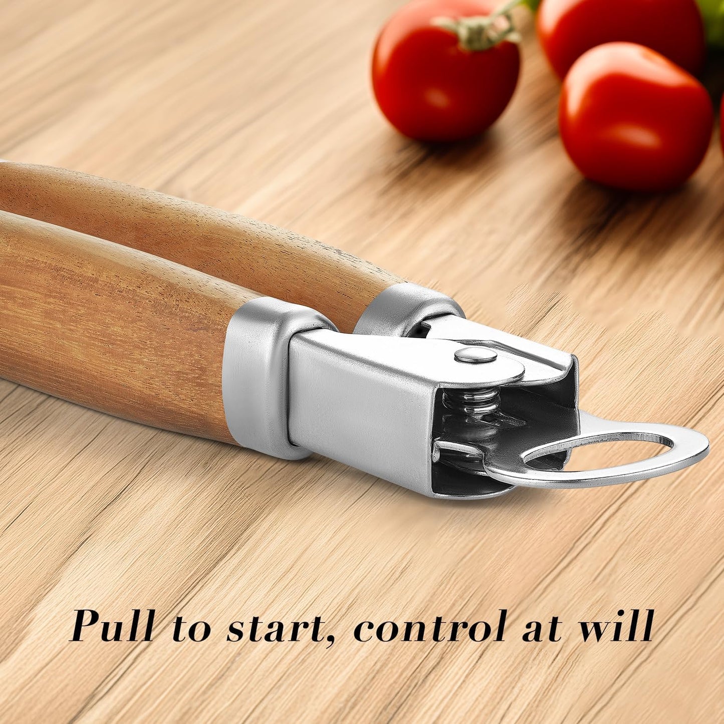 KULUNER Stainless Steel Barbecue Tongs with Solid Wood Handle, Kitchen Metal Locking Design, Extra Long 17.5 Inches 700 Degrees, Suitable for Food Cooking, Salad and Outdoor Grilling(Acacia)