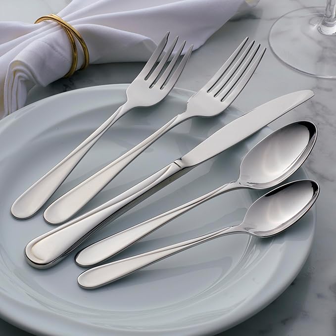 Oneida Flatware Flight Dinner Spoons, Set of 4