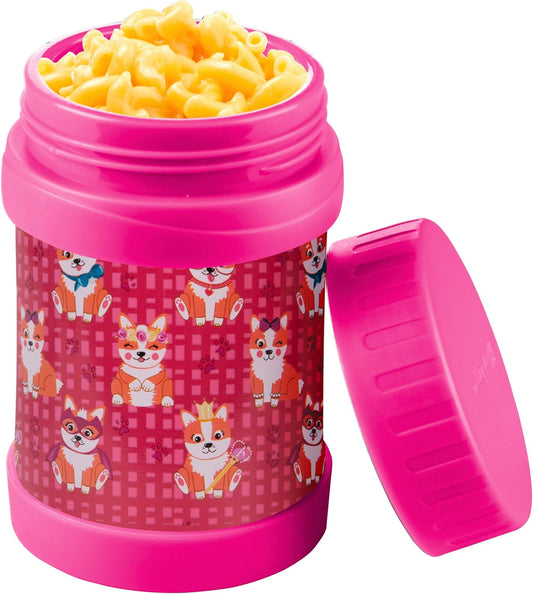 Bentology Stainless Steel Insulated 13oz Lunch Jar for Kids- Large Leak Proof, thermos Storage Keeps for Hot or Cold Food, Soups, Liquids w Wide Mouth- BPA Free for Back to School Lunch Boxes, Bags