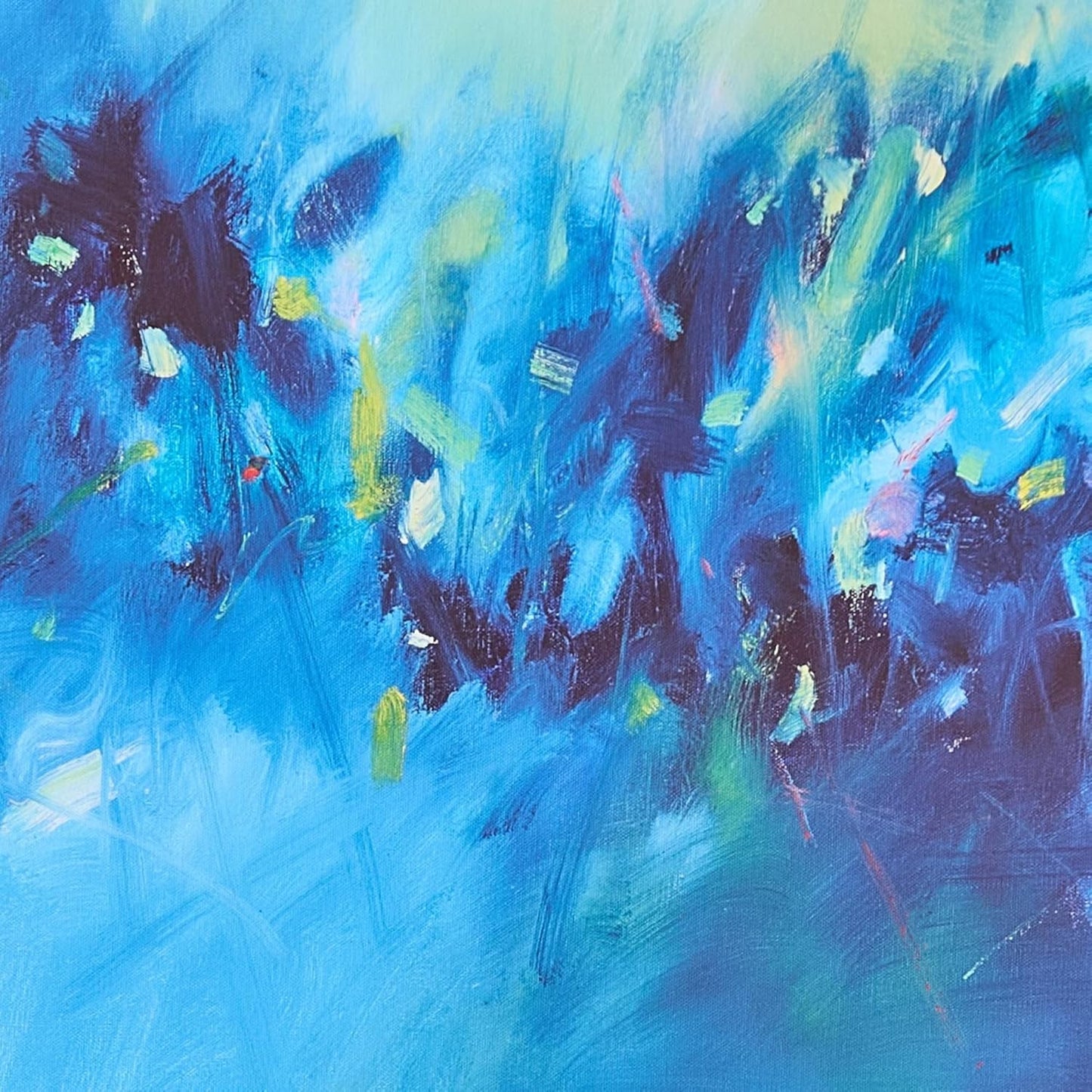 Gloliv Canvas Wall Art for Living Room – Abstract Wall Decor Painting, Artist-Authorized Reproduction Print – Modern Canvas Prints for Office, Bedroom, Bathroom & Kitchen Home Decor 10"x8"