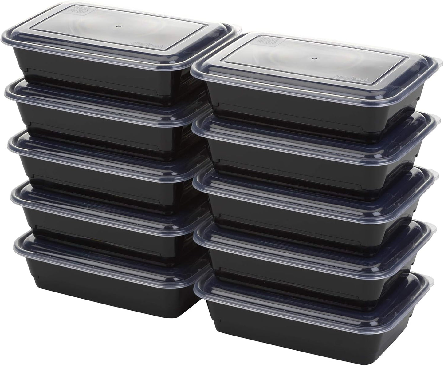 GoodCook Meal Prep Containers, Single