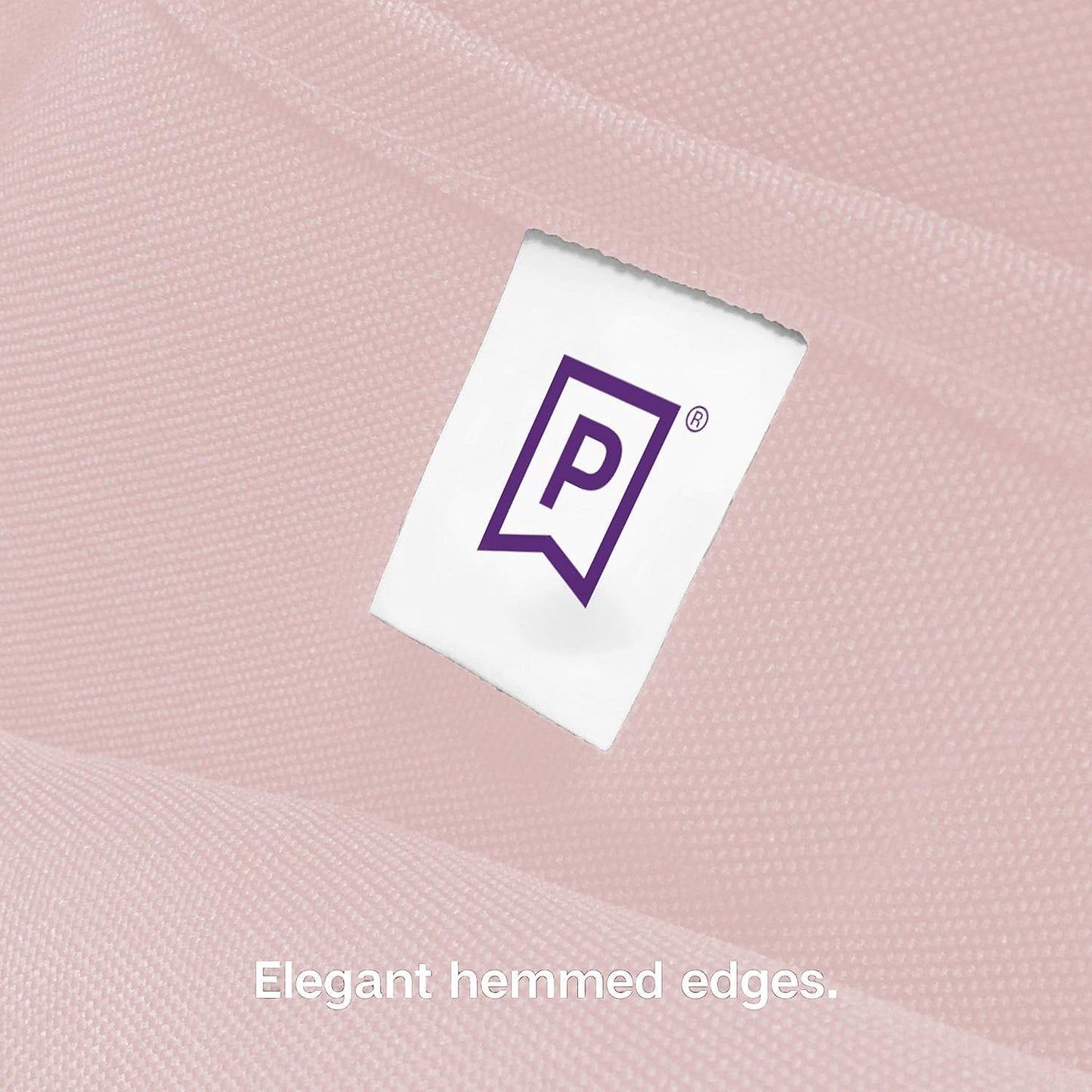 Gee Di Moda Rectangle Tablecloth - 90 x 156 Inch Pink Table Cloth for 8 Foot Table with Floor-Length Drop - Heavy Duty Washable Fabric - 8 Ft Buffet Table, Holiday Party, Wedding & Baby Shower