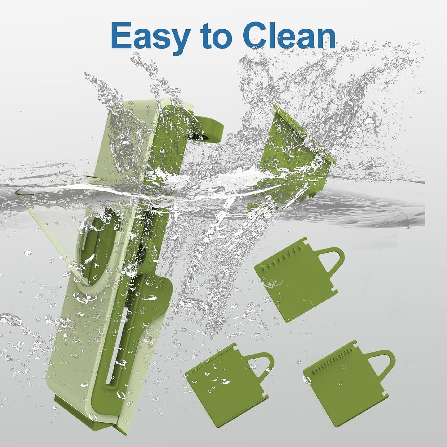 Mandoline Slicer for Kitchen, Mandoline Slicer Safe Multifunctional Dicer Adjustable Commercial Slicer Machine Stainless Steel Chopper