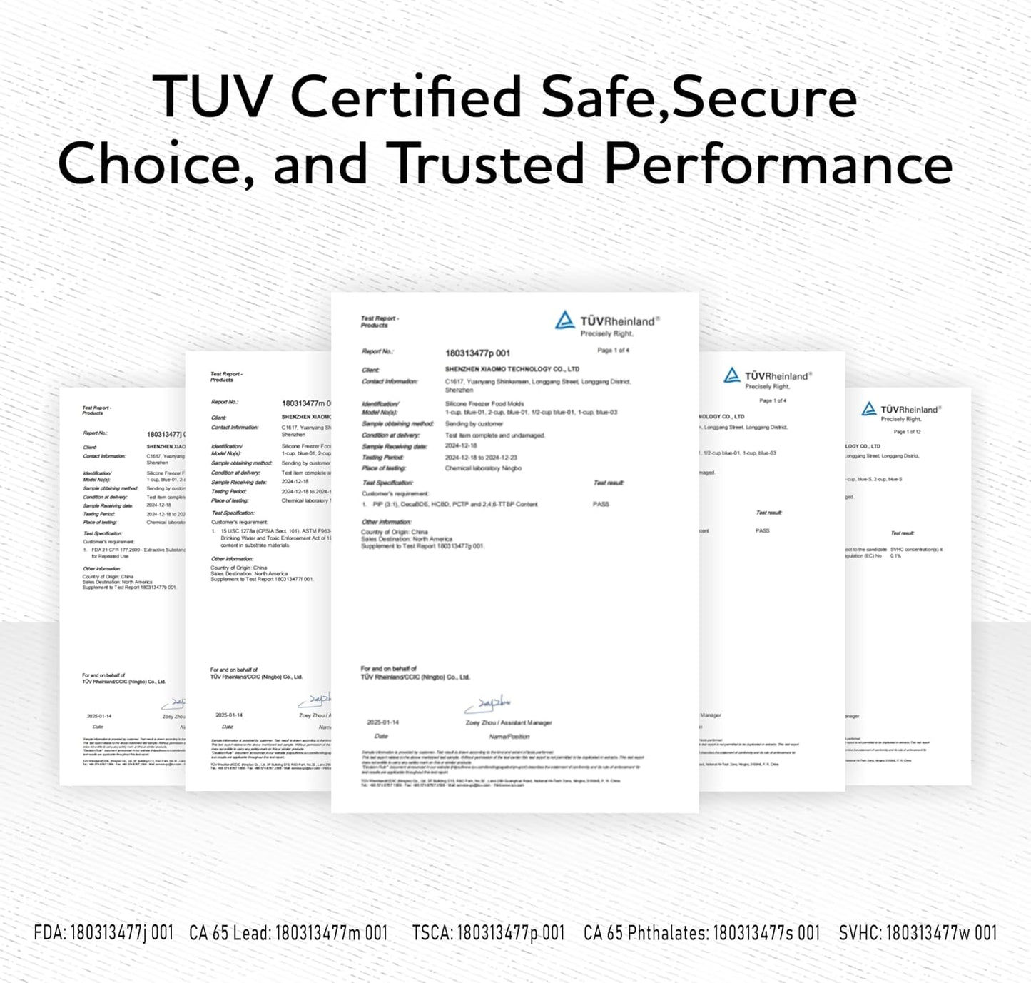 Silicone Freezer Tray With Lid-Soup Freezer Container molds-2-cup Extra Large Ice Cube Tray-makes 4 perfect 500ml portions cubes, For freezing soup,stews,sauces.Oven&Dishwasher-Safe(2-Pack)