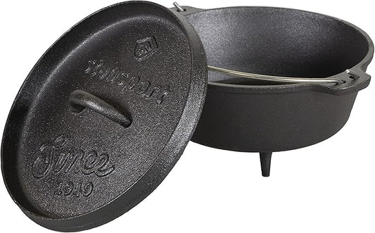 Stansport Pre-Seasoned Cast Iron Dutch Oven