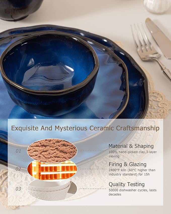 Dinnerware sets plates and bowls sets modern plates,Ceramic Dinnerware Sets,12 Pieces Porcelain Lightweight Plates,Scratch Resistant Dish Set (style - 4, 4 - Set (12pcs))