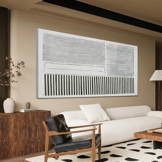 Canvas Wall Art Decor Modern Canvas Wall Art For Living Room Abstract Art Black and White Wall Art Decor Abstract Wall Art Prints Canvans Art Work For Bedroom Office Kitchen Wall Decor 20" x 40"