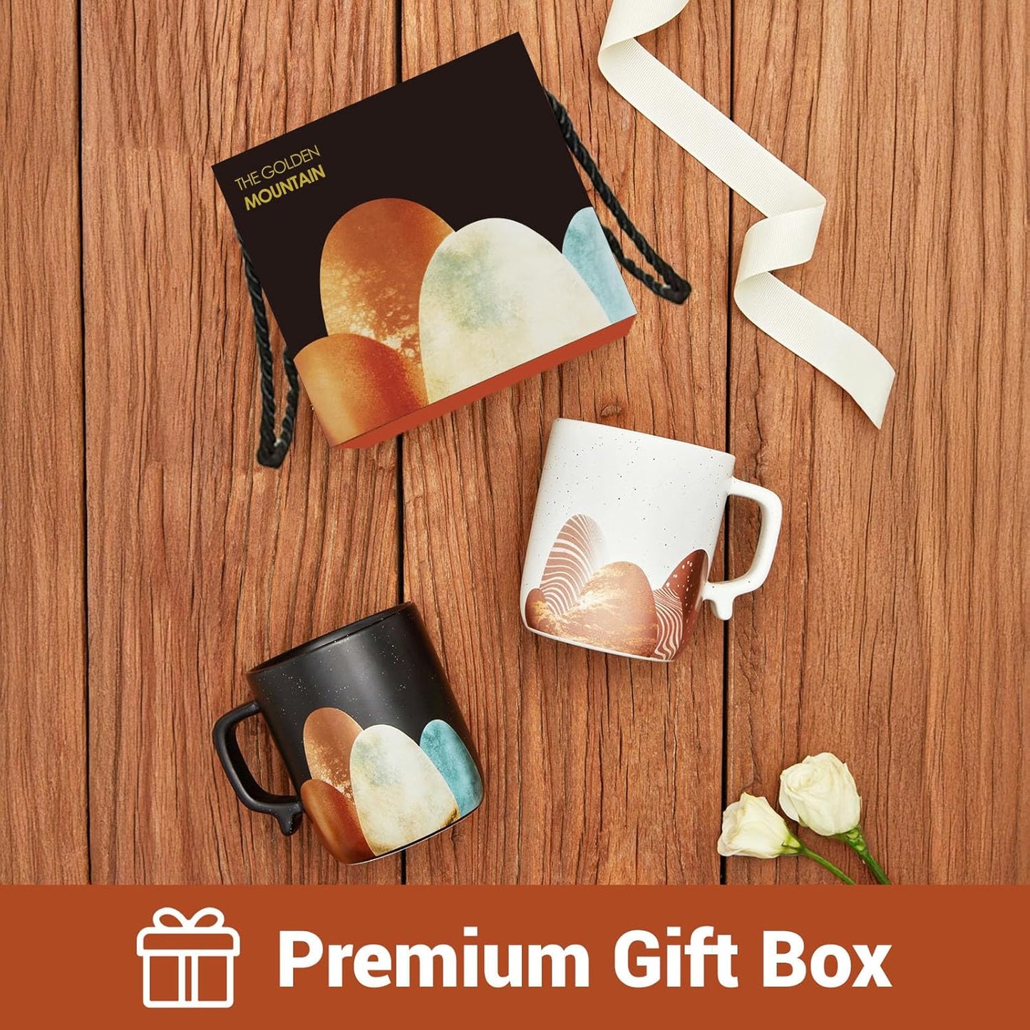 Unique Birthday Gifts Comfortable Handle, Non-Slip, Heat-Resistant Grip Customized Coffee Mug 14oz Black, Dishwasher & Microwave Safe, Daily Office and Home