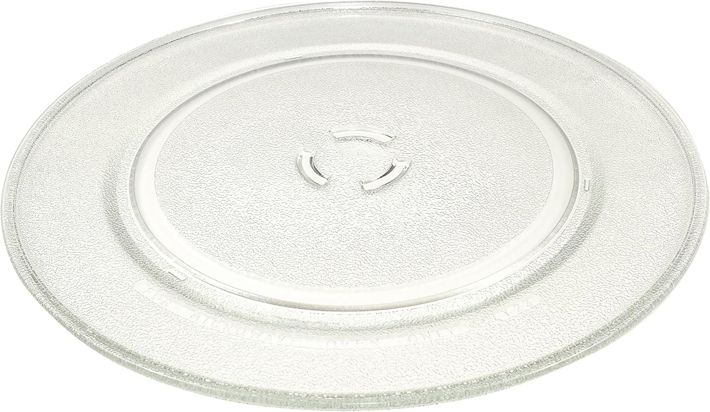 HQRP 15.75" Glass Turntable Tray for Microwave Oven Cooking Plate, 15 3/4 inch
