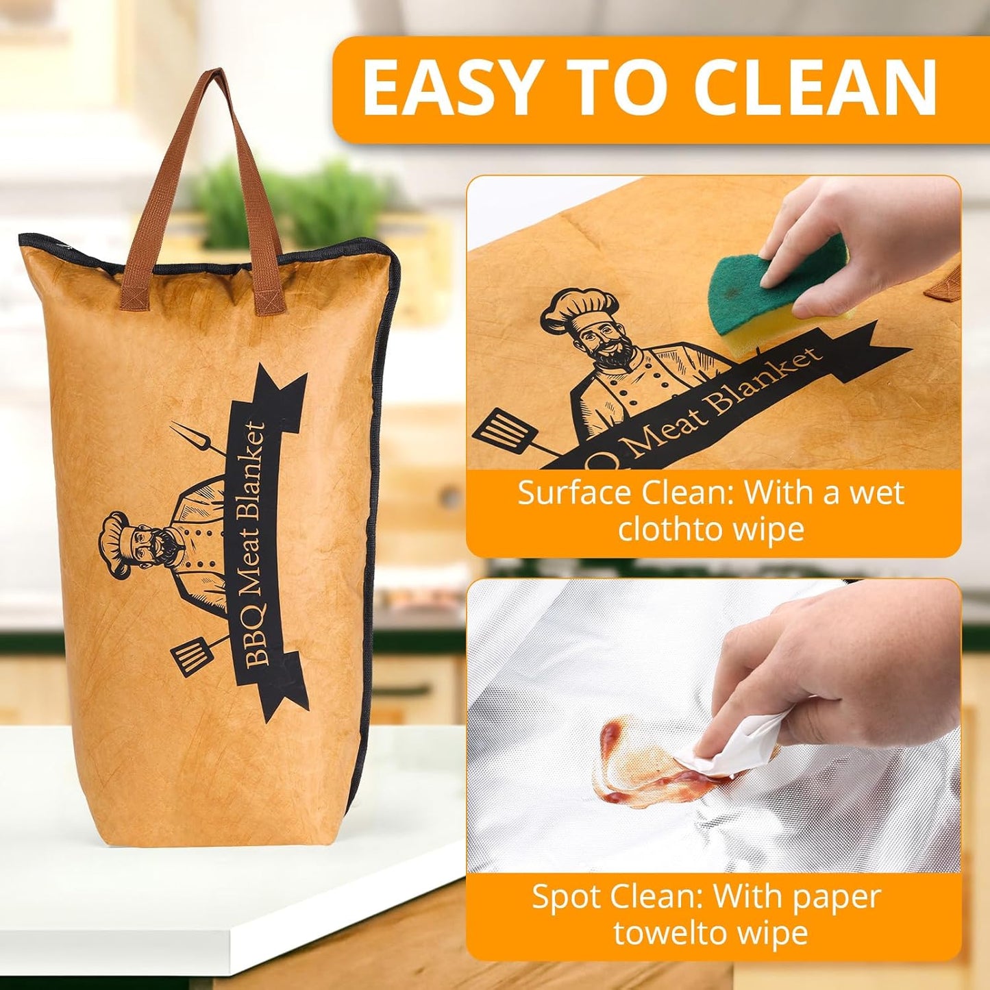 BBQ Meat Rest Blanket (21'' Brown)