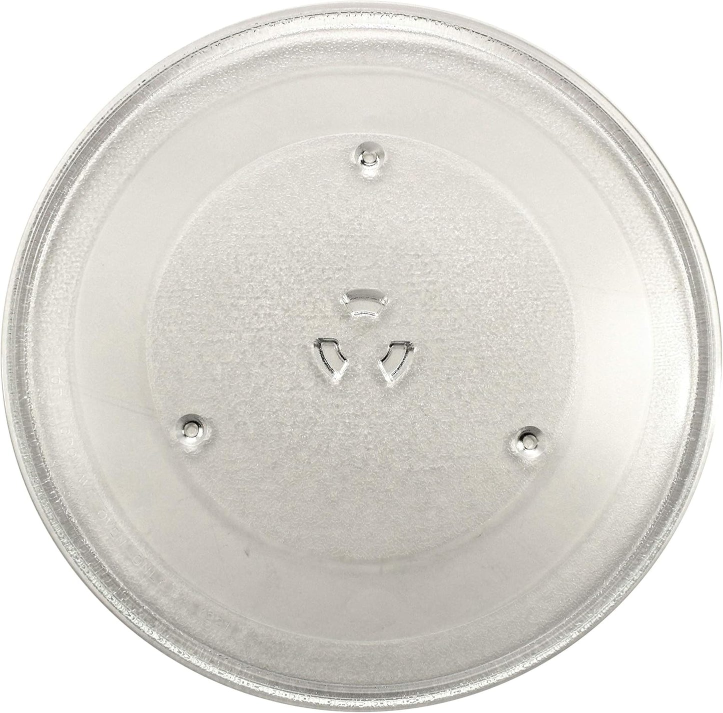 HQRP 13 1/2" Glass Turntable Tray fits Frigidaire 5304464116 5304509621 FFMV162LSA CFMV152CLBA CFMV157GBA CFMV162LBA FFMV1745TBA PLMV168CC1 Microwave Oven Cooking Plate 13-1/2-inch 345mm