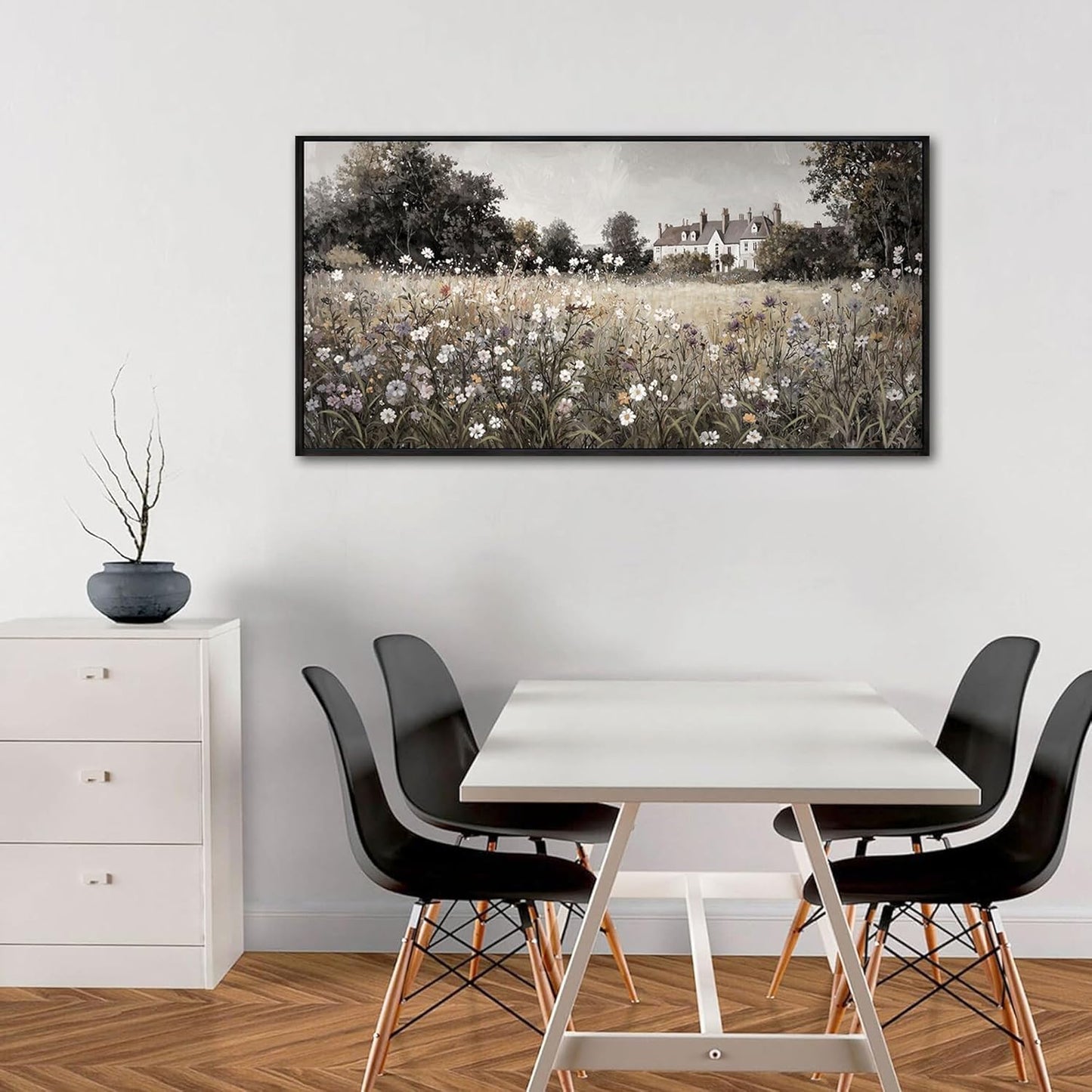 yiijeah Above Bed Wall Decor - Large Wall Art for Bedroom Pictures Wall Decoration Over Bed Framed artwork for Home Living Room Bedroom Office Decoration