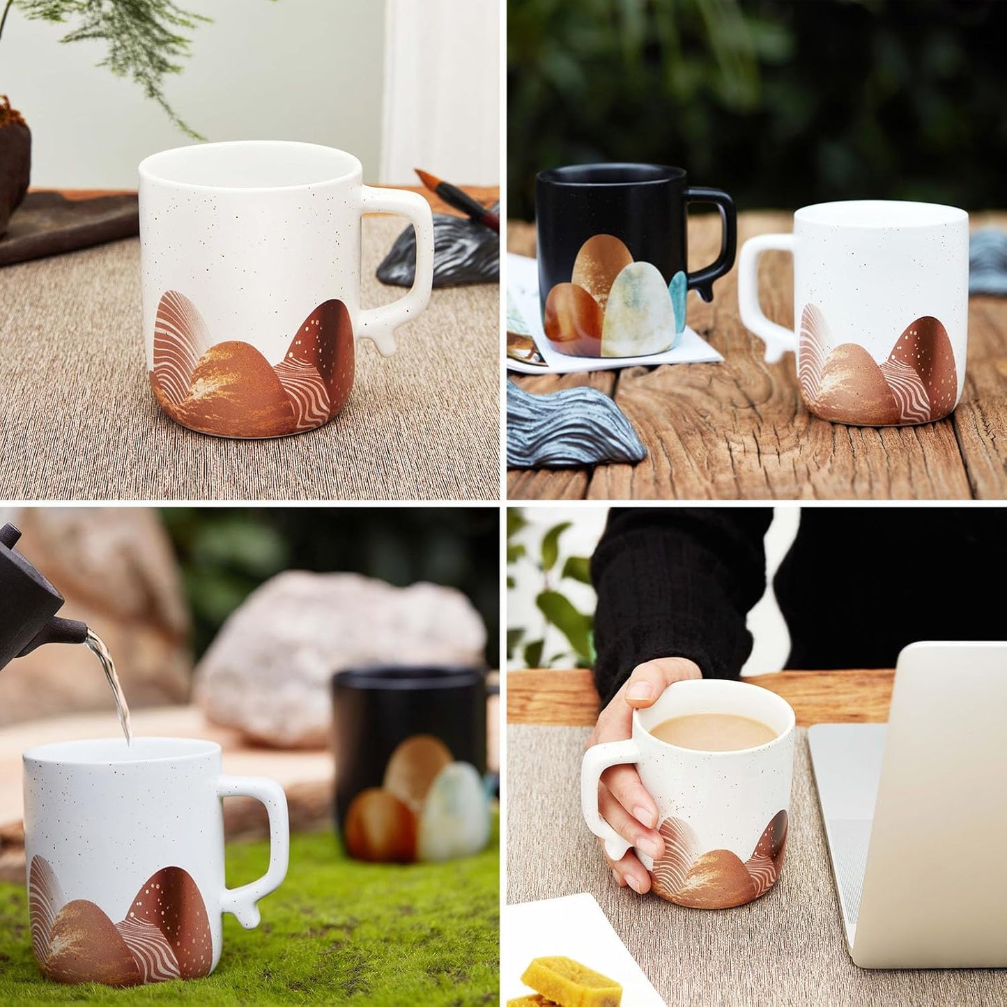 Unique Birthday Gifts Comfortable Handle, Non-Slip, Heat-Resistant Grip Customized Coffee Mug 14oz White, Dishwasher & Microwave Safe Daily Office and Home