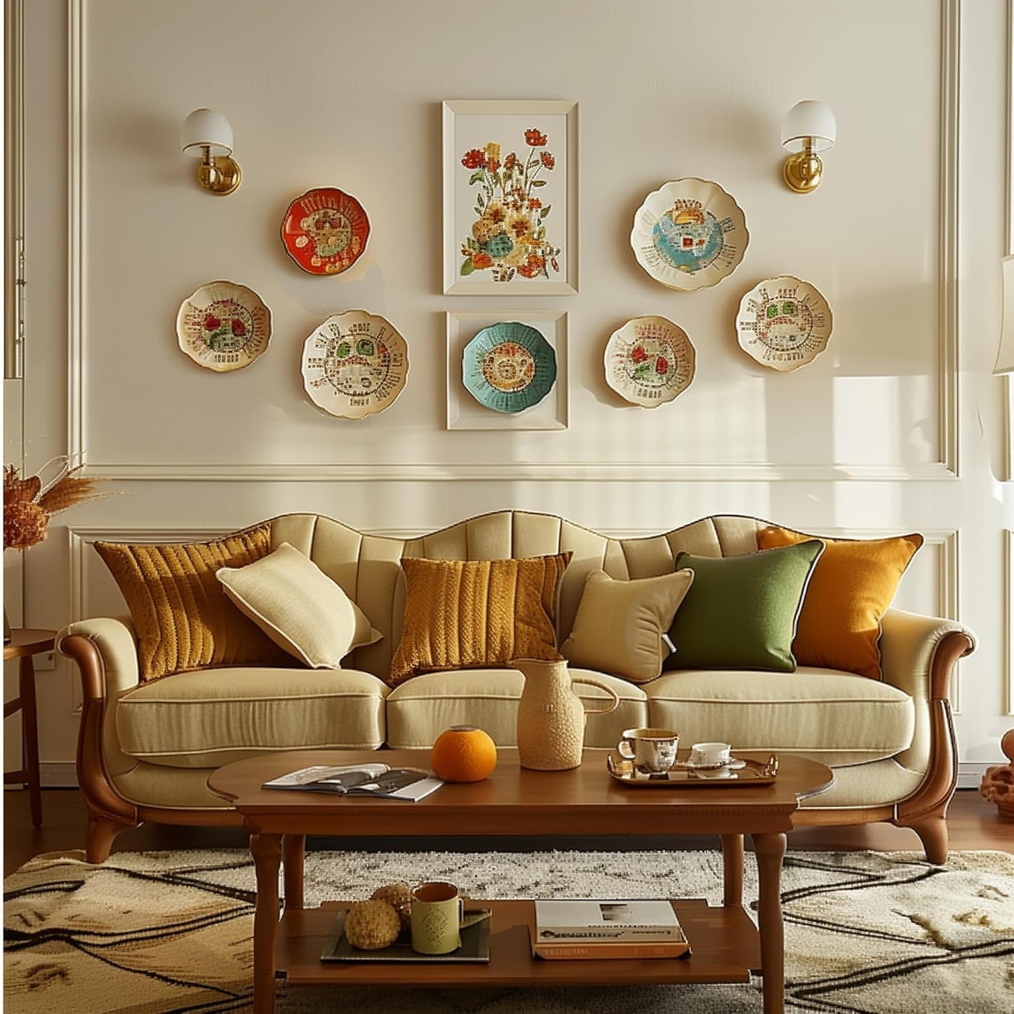 10 Inch Plate Hangers for The Wall Plate Hangers 12Pack Plate Wall Hangers for Display Invisible Decorative Plate Hooks for Hanging Stainless Steel