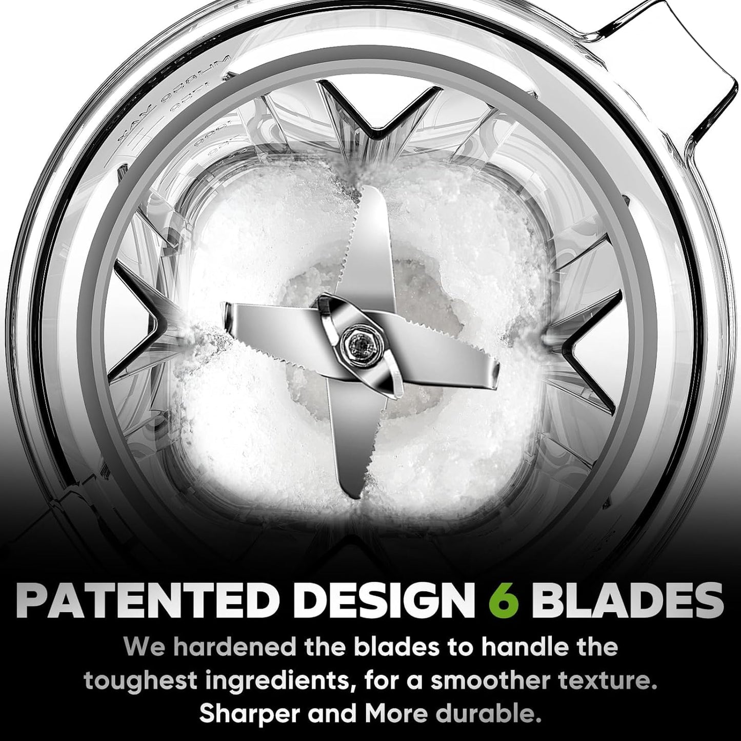 COZII Commercial Blender 2000 Peak Watt, Countertop Blenders for Kitchen,64 Oz Pitcher/21-Oz To-go Cup, 7 Preset Programs for Ice Crush/Frozen Drinks/Nut Butter, High Speed, Dishwasher Safe