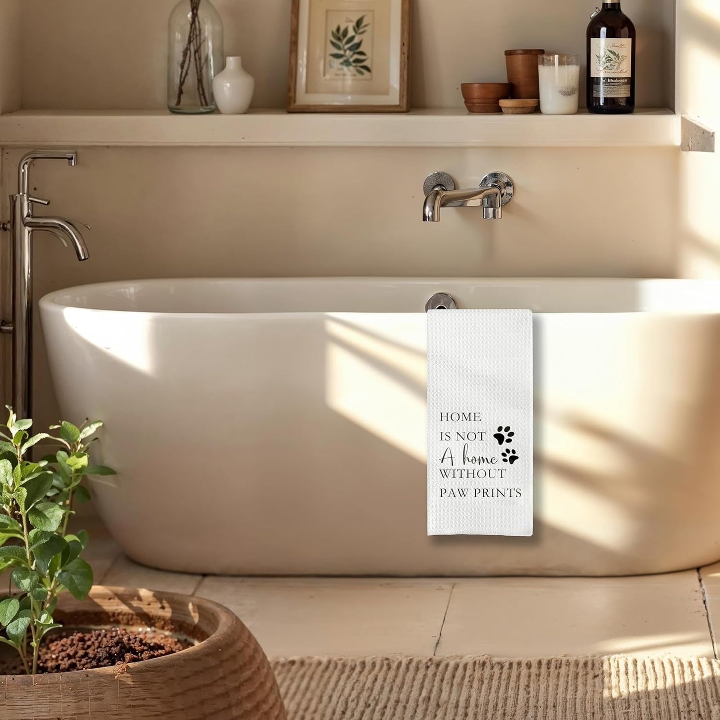 Dog Themed Kitchen Towels 16×24", Dog Mom Gifts for Women, Decorations for The Home,Housewarming Gifts New Home, Kitchen Tea Hand Towels