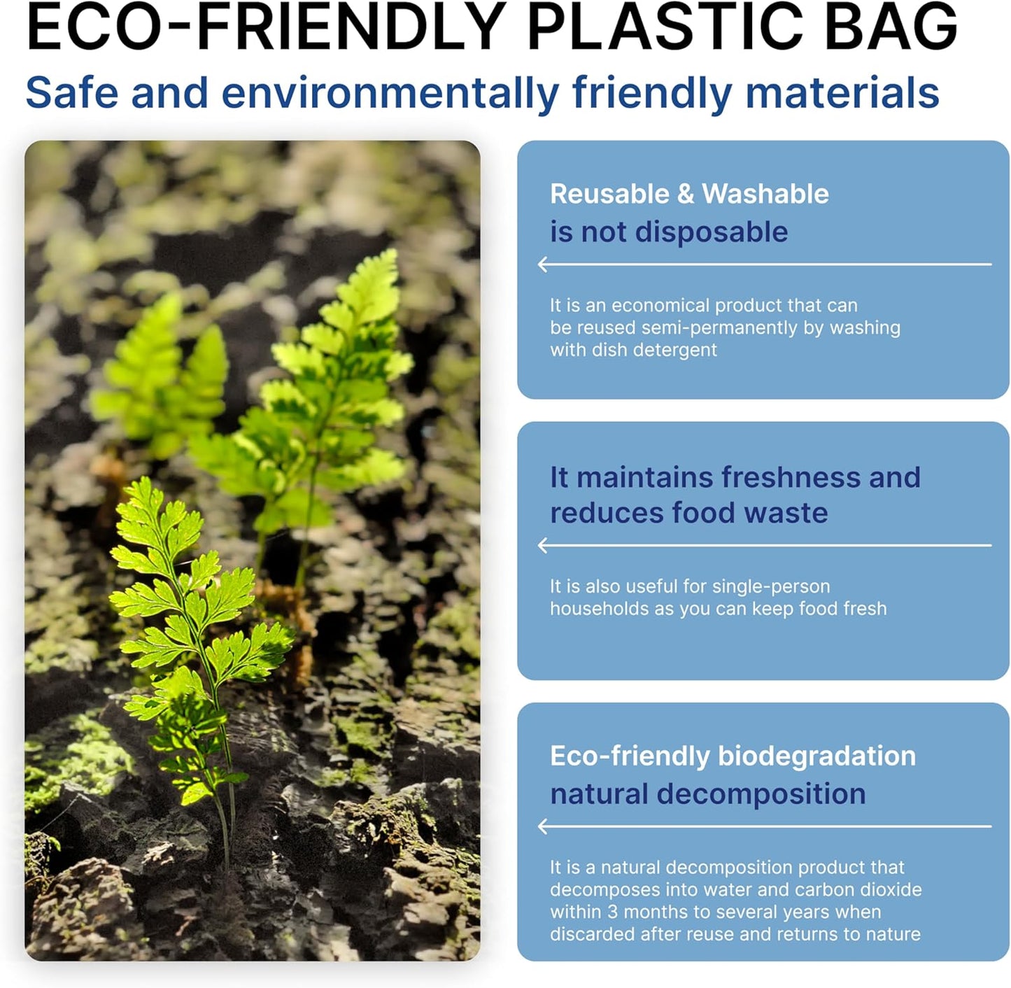 Freshpack 247 Zipper Bag, Size M 25×30 cm (4 L) – Reusable Food Storage Bags For Lunch, Helps Keep Food Fresh up to 3× Longer – Biodegradable, BPA-Free, UV-Shielded, Washable, SGS Tested