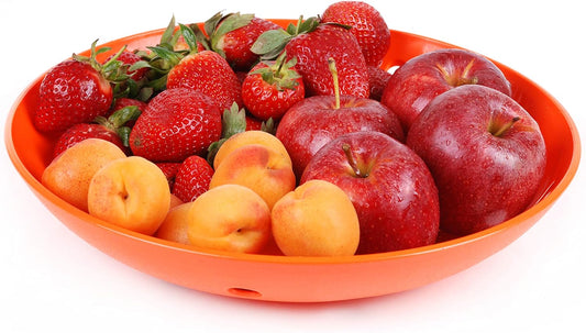 Mintra Home Curly Collection (Fruit Tray 1pk, Orange)