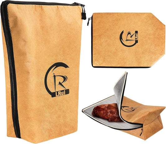 BBQ Blanket, Reusable Meat Insulated Resting Bag for Outdoor BBQ, Smokers and Grilling Ensures The Meat is Tender and Juicy