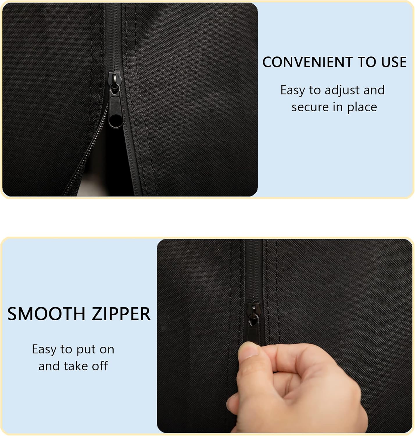 SUPJOYES Grill Cover for Traeger Ironwood 885 Wood Pellet Grill, Heavy Duty Waterproof Smoker BBQ Accessories, Full Length, Special Zipper Design