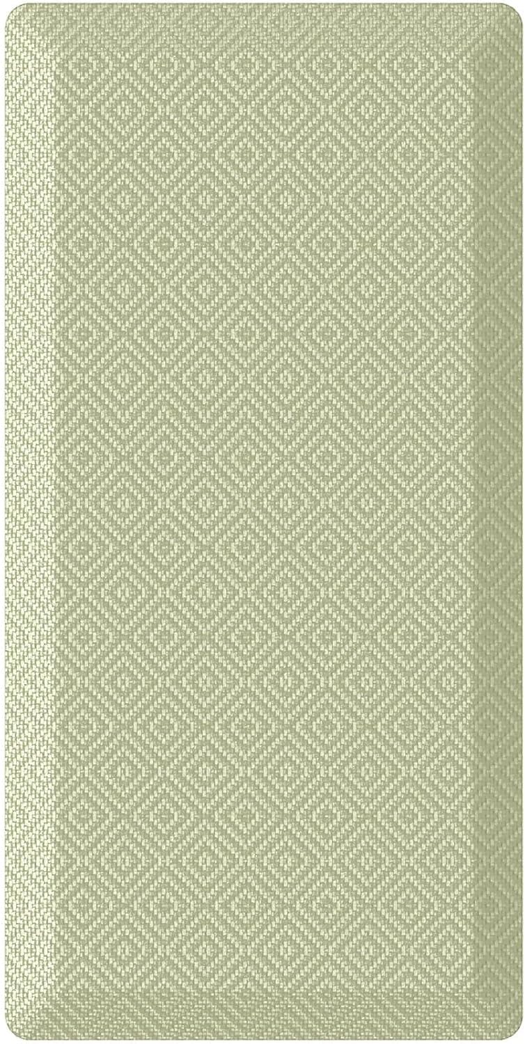 Ophanie Kitchen mats for Floor, 3/4 inch Thick, Kitchen Rugs, 20''x48'' Anti Fatigue Standing Cushioned Mat, Waterproof,Comfort Ergonomic mat for Office, Home, Sink, Sage Green Non-Slip Bottom