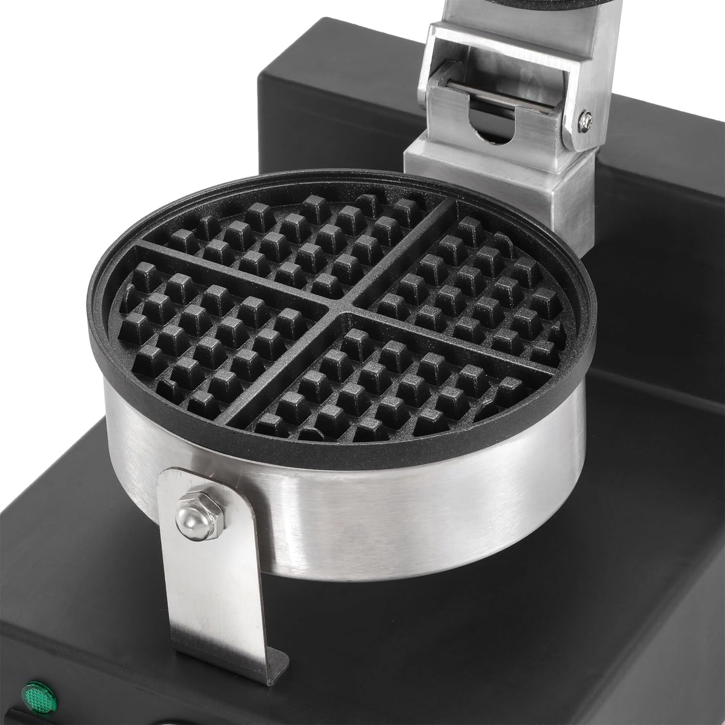 Dyna-Living Commercial Waffle Maker 1200W Professional Waffle Maker Commercial Restaurant Waffle Iron Non-stick Classic Waffle Machine Waffle Bowl Maker for Home