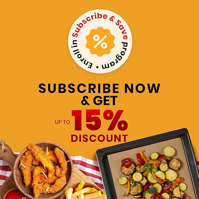 Quarter Sheet Pans 8x12 Inch Pack of 120 Parchment Paper Baking Sheets by Baker’s Signature | Precut Silicone Coated & Unbleached – Will Not Curl or Burn – Non-Toxic & Comes in Convenient Packaging