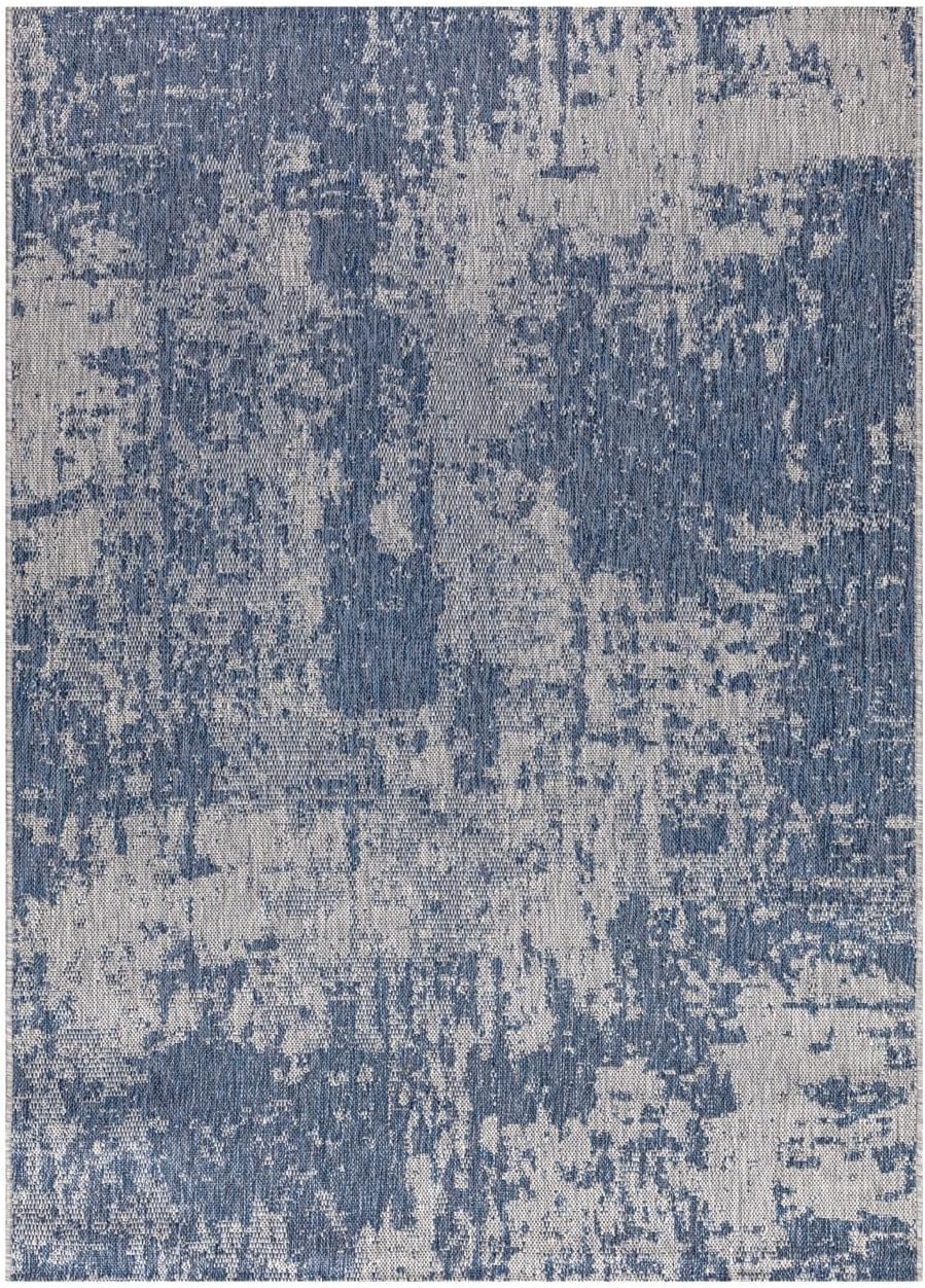 Keen Home Design Terrace Outdoor Area Rug - 6x9 Washable Indoor/Outdoor Rug for Patio, Kitchen, Balcony, Beach, Garden, Deck and Porch, Size: 6'x8'10"