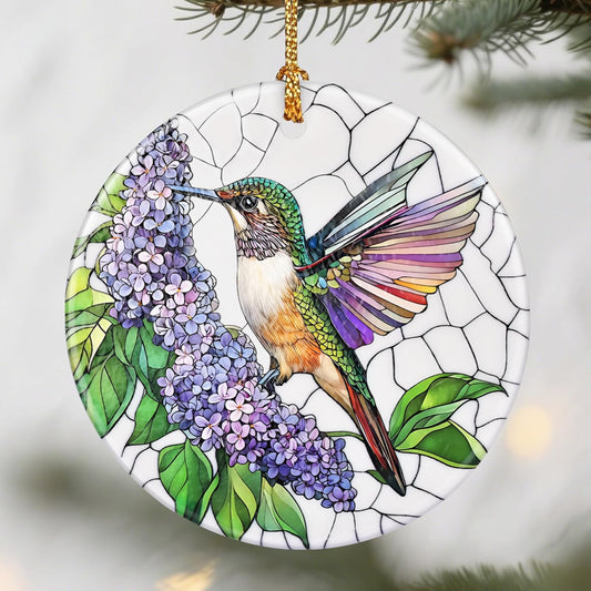 Hummingbird Christmas Ornaments: Christmas Tree Ornaments, Holiday Decor for Hummingbird Lovers, Stocking Stuffers, Gift Ideas, Xmas Gifts & Gifts for Women, Mom, and Grandma