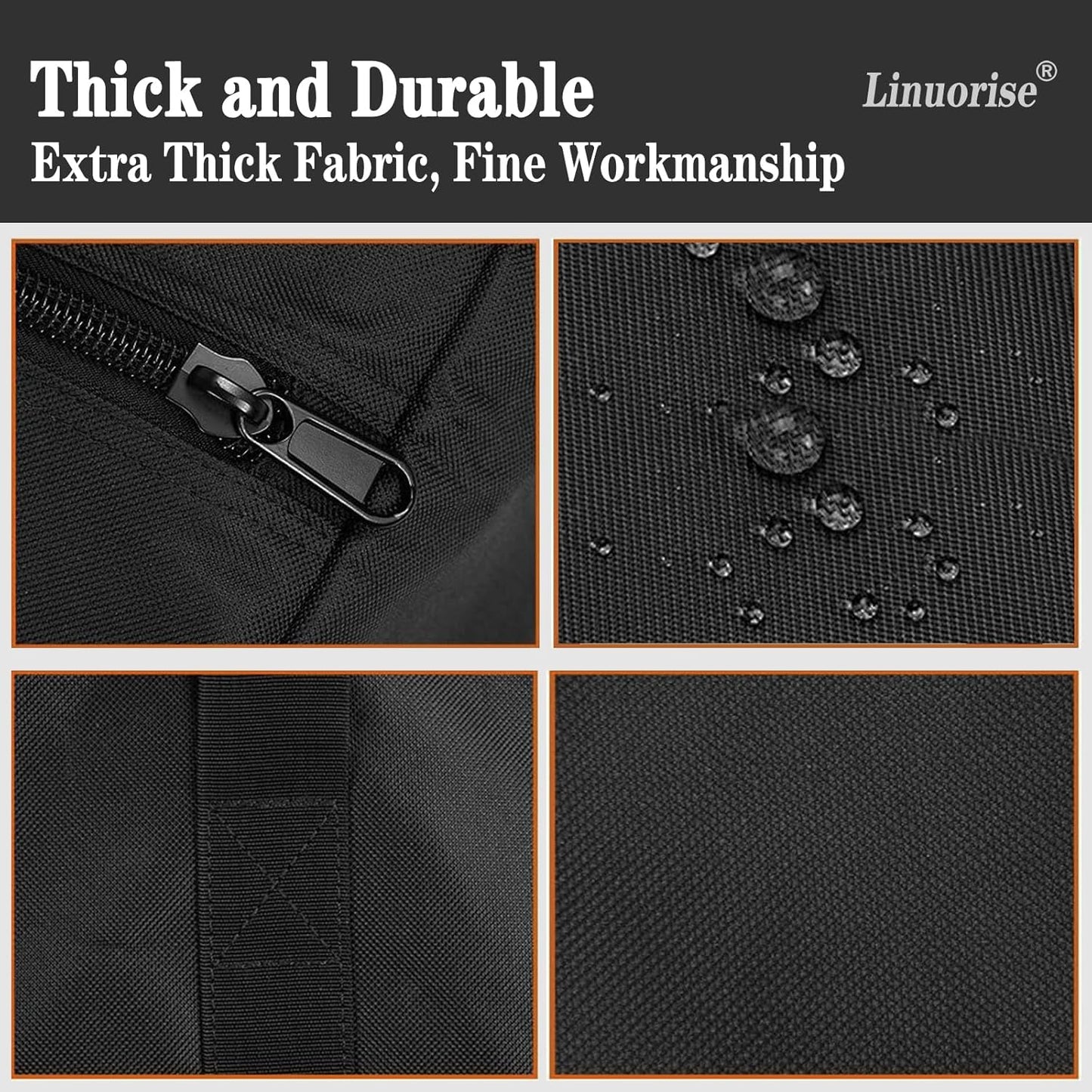 BBQ Tools Storage Bag, Grill Accessory Storage, Grilling Tools Storage, Tools Storage for Grill Utensil,Carry Bag for Outdoor Camping Barbecue, Extra Large Capacity, Can Hold BBQ Tools up to 24"