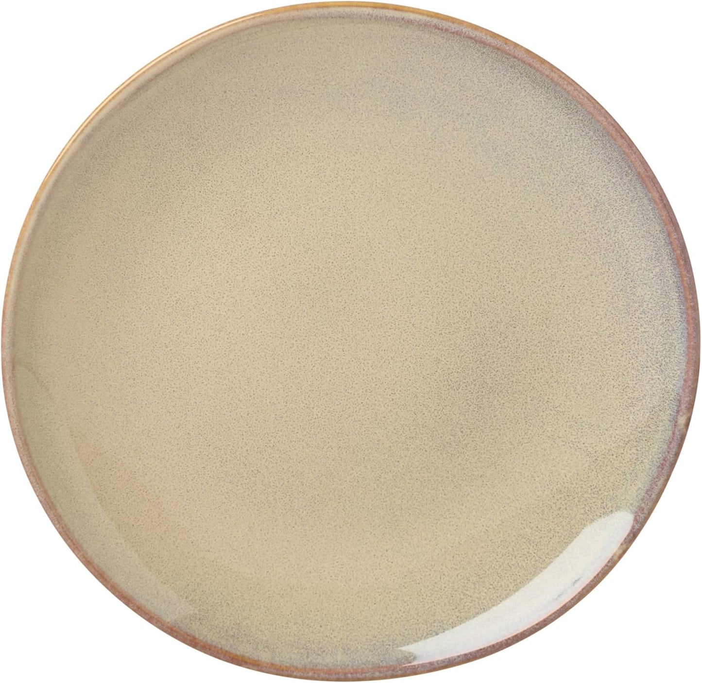 Oneida 897208 Organic Shades 12-Piece Dinnerware Set, Oatmeal