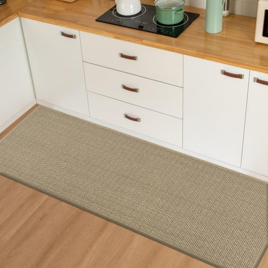 Artoid Mode Washable Non Slip Rubber Backing Kitchen Rugs Doormat, Absorbent Kitchen Floor Mats Front of Sink Kitchen Mats for Floor Home Decor 24x60 Inch