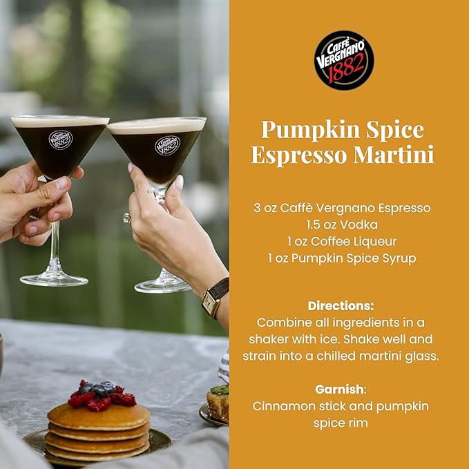 Caffe' Vergnano 1882 Medium Roast Espresso Original Line Machine Compatible Capsules, Single-Serve Arabica Robusta Espresso Coffee, Italian Coffee for Nespresso Machine, Intensity 10/10, Napoli, 100 Ct