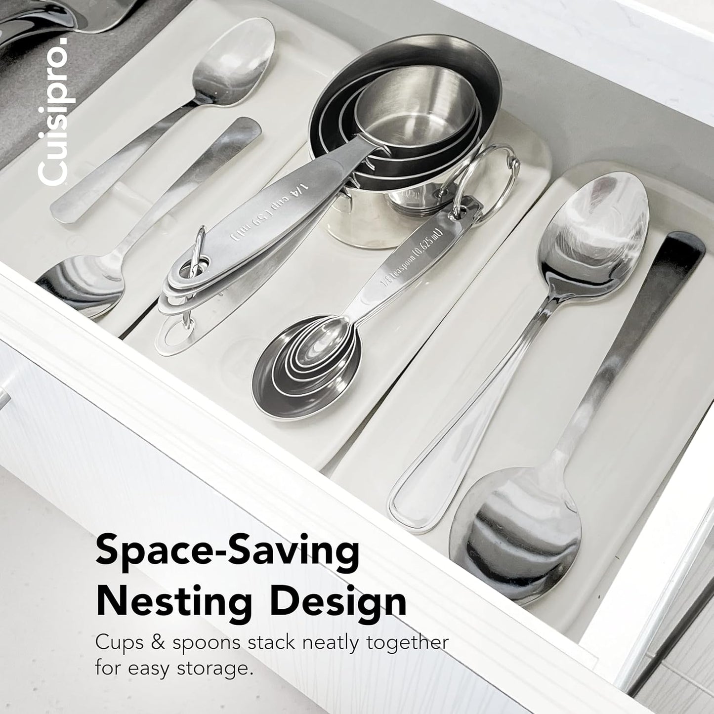 CUISIPRO Odd-Size Measuring Spoon SS 5pc Set