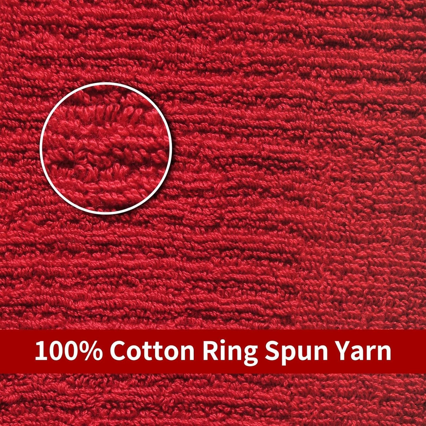 Dish Towels for Kitchen, Absorbent Cotton Kitchen Towels for Drying Dishes, Terry Tea Towels for Cleaning Set of 3 (Blue, 16x26)