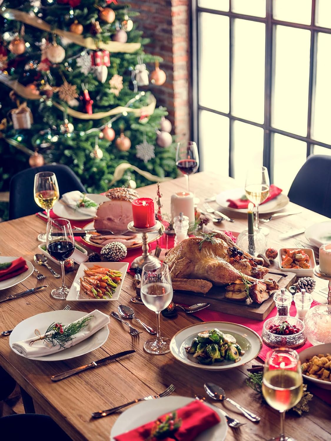 Y YHY Ceramic Dinner Plates, 10.6 Inch Porcelain Scalloped Plates, Off-White Serving Dishes Set of 6 for Home Kitchen, Microwave & Dishwasher Safe, Dinnerware Dishes Gift for Thanksgiving Christmas